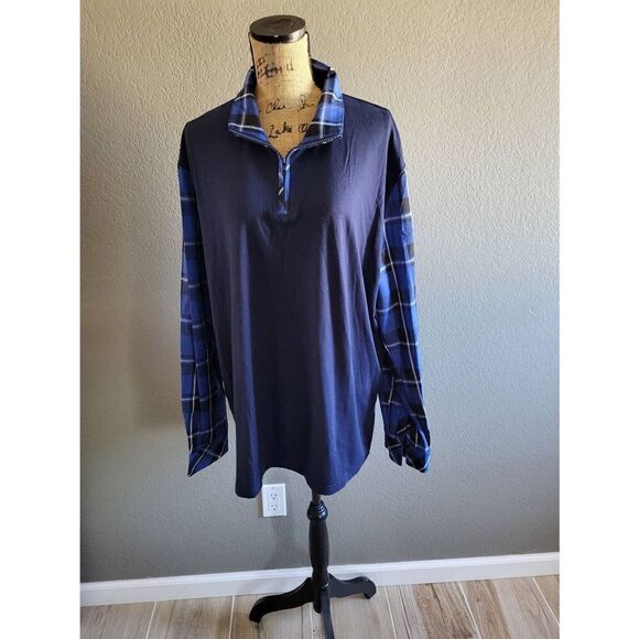 Coofandy plaid top  - Picture 1 of 6